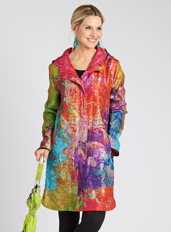 Packable Rainbow Raincoat