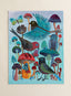 Birds and Mushrooms Jigsaw Puzzle