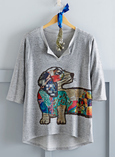 Dapper Dog Oversized Tunic FINAL SALE (No Returns)