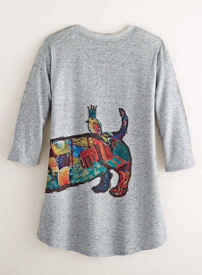 Dapper Dog Oversized Tunic FINAL SALE (No Returns)