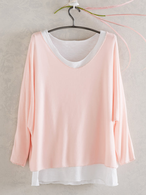 Laidback Layers Two-in-One Top