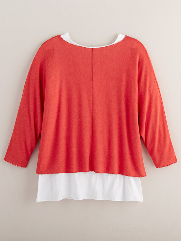 Laidback Layers Two-in-One Top