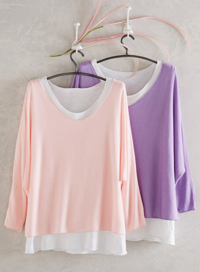 Laidback Layers Two-in-One Top