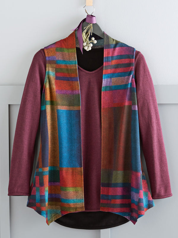 Jewel Box Knit Vest FINAL SALE (No Returns)