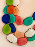 Multicolor Pop Tagua Necklace