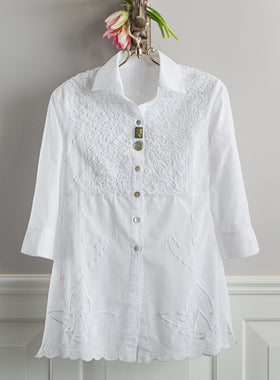 Fresh Start Cotton Blouse