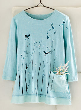 Prairie Birds Tunic FINAL SALE (No Returns)