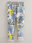 Favorite Fit Floral Cotton Terry Pants