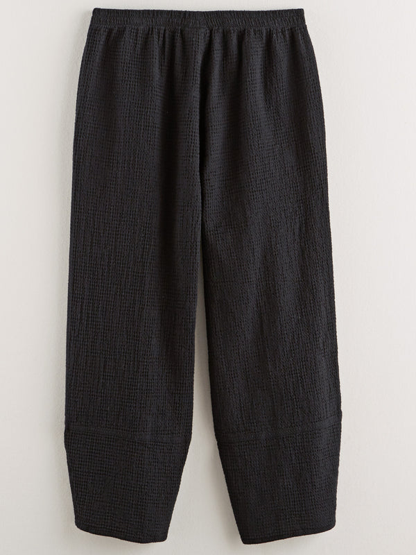 Waffle Weave Ankle Pants