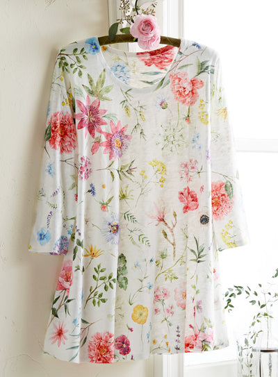 Botanical Sketchbook Tunic