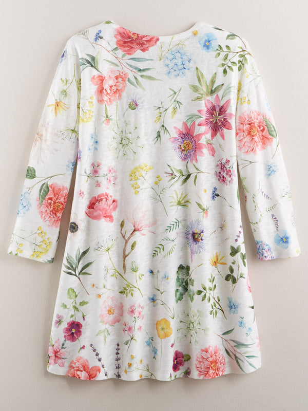 Botanical Sketchbook Tunic