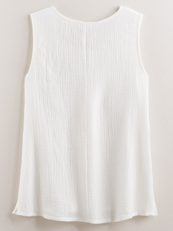 Cotton Ripple Tank Top FINAL SALE (No Returns)