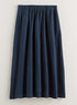 Cotton Ripple Pocket Midi Skirt FINAL SALE (No Returns)