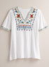 Valley of Flowers Embroidered Tee