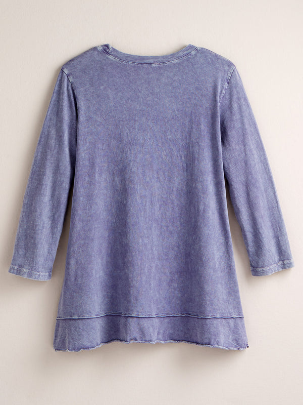 Lavender Dusk Tiered Top