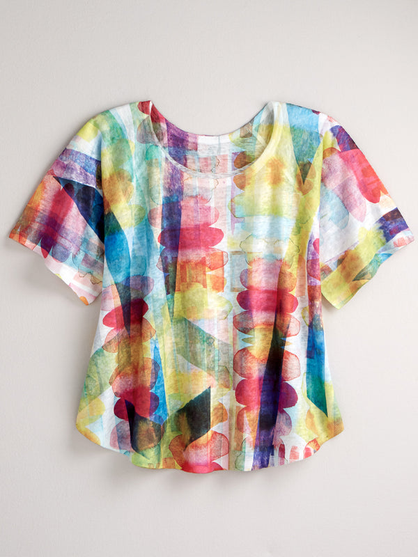 Watercolor Spectrum Top