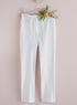 Slim Fit White Denim Jeans