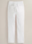 Slim Fit White Denim Jeans