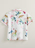 Bird and Butterfly Short-Sleeve Pajamas