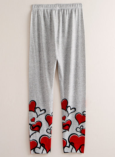 I Heart Art Slim Knit Pants FINAL SALE (No Returns)