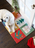 Christmas Icons Hand-Hooked Rug