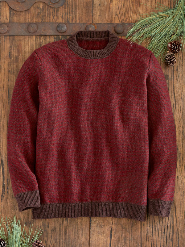 Bird’s-eye Lambswool Sweater