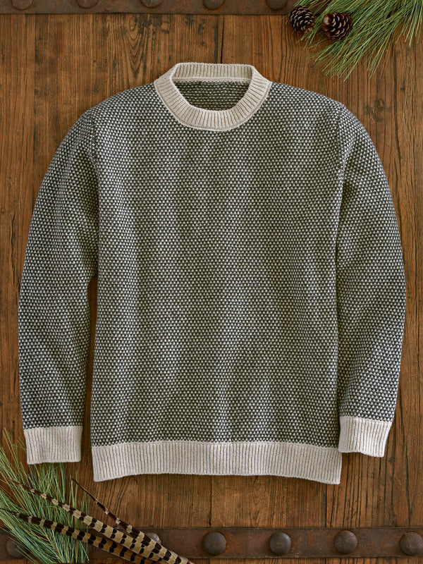 Bird’s-eye Lambswool Sweater