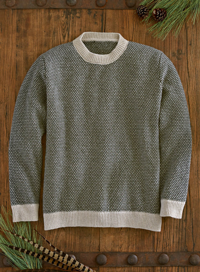 Bird’s-eye Lambswool Sweater