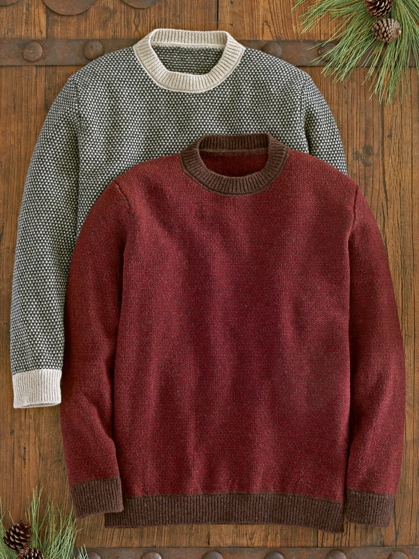 Bird’s-eye Lambswool Sweater