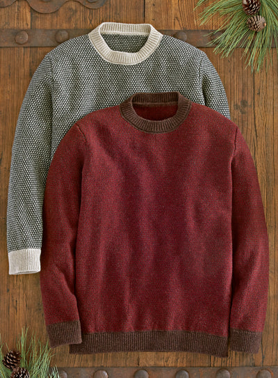 Bird’s-eye Lambswool Sweater