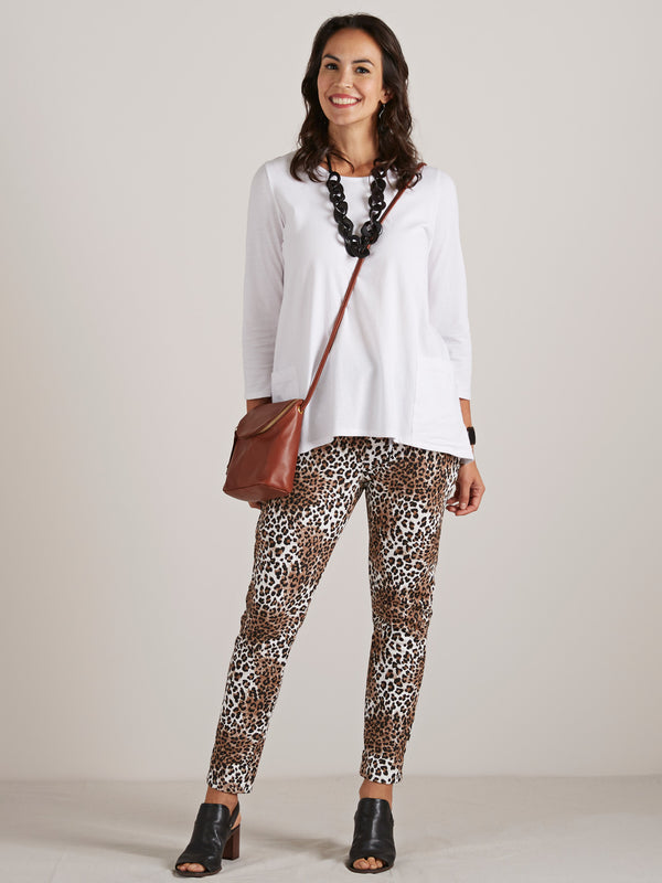 Favorite Fit Leopard Print Pants FINAL SALE (No Returns)