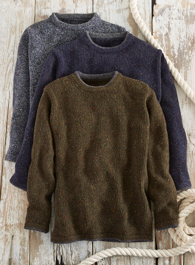 Leinster Marled Sweater FINAL SALE (No Returns)