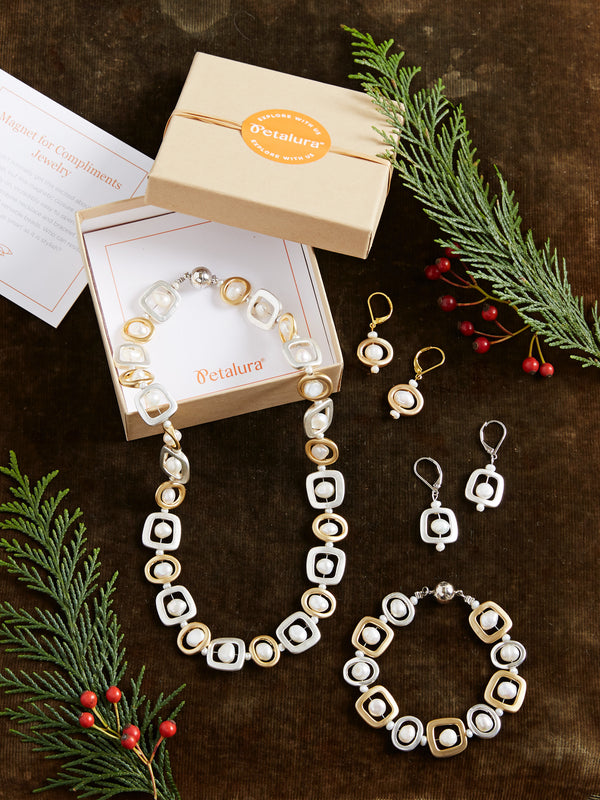 Timeless Two-Tone Jewelry Gift Set