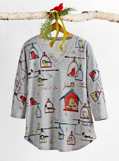 Peek-a-Bird Top FINAL SALE (No Returns)