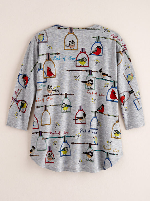 Peek-a-Bird Top FINAL SALE (No Returns)