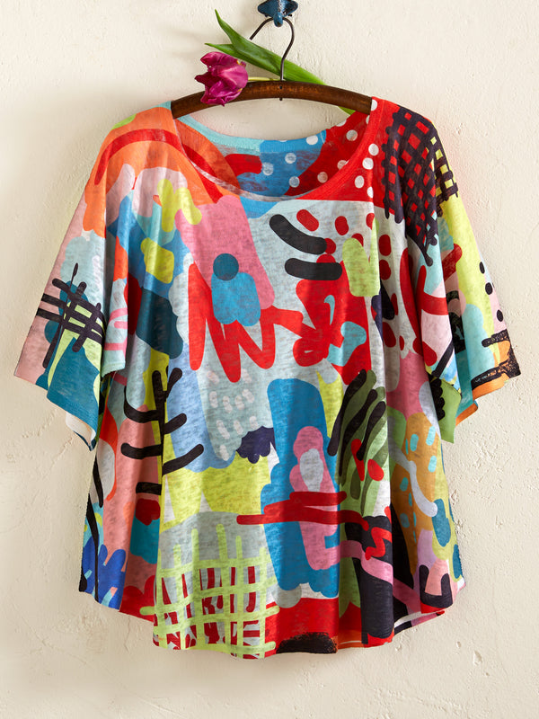 Eighties Ladies Top