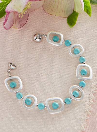 Magnet for Compliments Jewelry - Blue Howlite