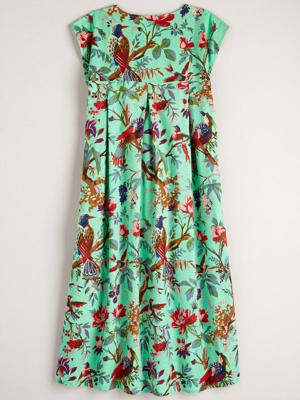 Aviary Cotton Caftan Dress