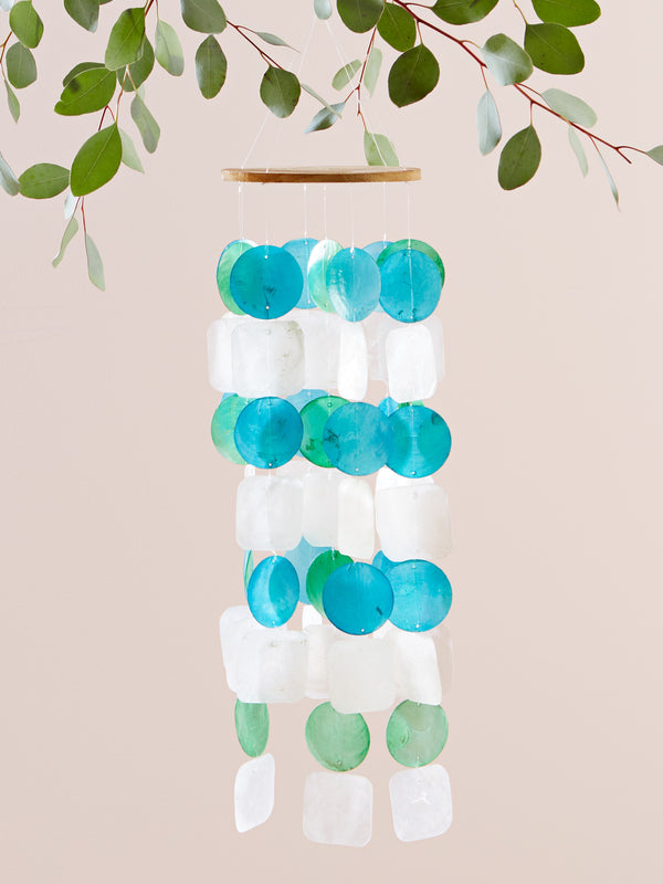 Seaside Capiz Shell Wind Chime