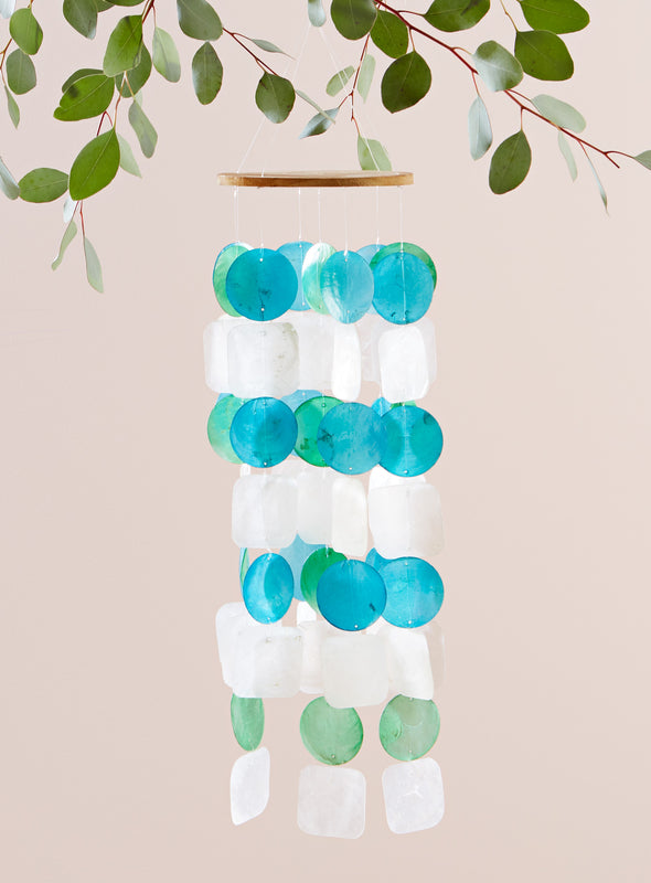 Seaside Capiz Shell Wind Chime