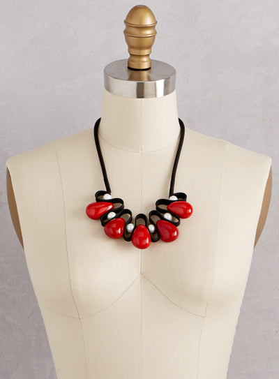 Little Red Corvette Necklace