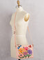 Dragonfly Garden Hand-painted Leather Crossbody Bag