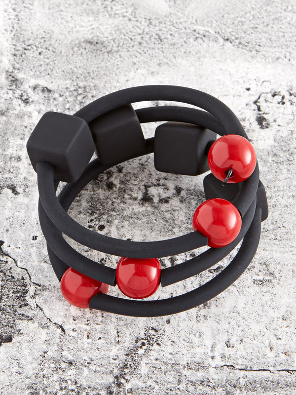 Red Alert Wrap Bracelet