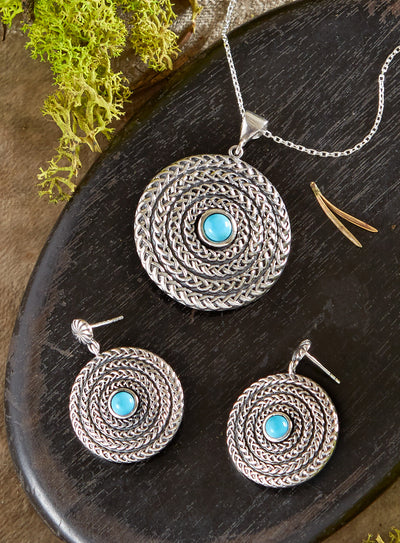 Aurora Turquoise Jewelry Set